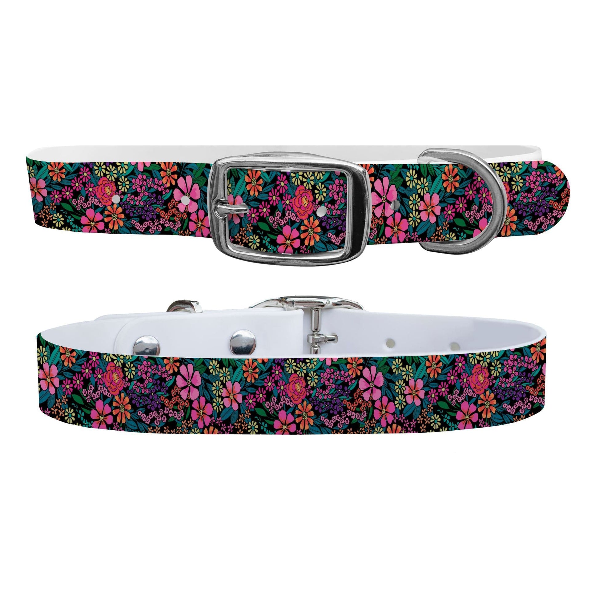 Spunkwear - Posies Dog Collar Dog Collar C4 BELTS