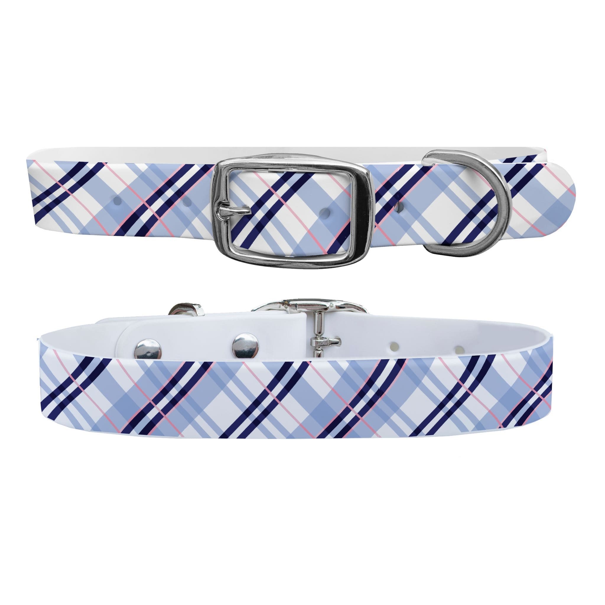 SanSoleilâ„¢ - Highlands Blue Dog Collar Dog Collar C4 BELTS