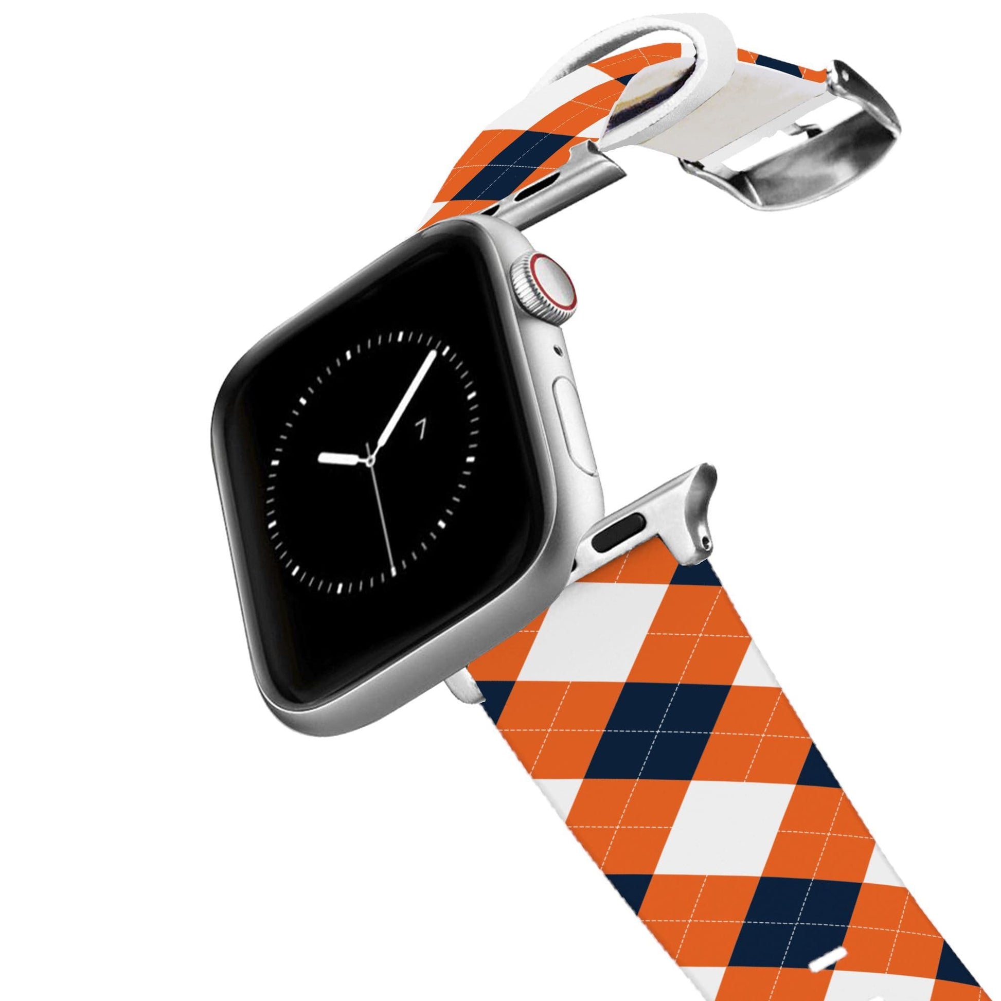 Auburn University Argyle Team Spirit Apple Watch Band Apple Watch Band C4 BELTS