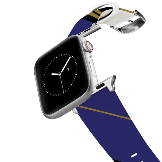 Baltimore Football Color Block Team Spirit Apple Watch Band Apple Watch Band C4 BELTS