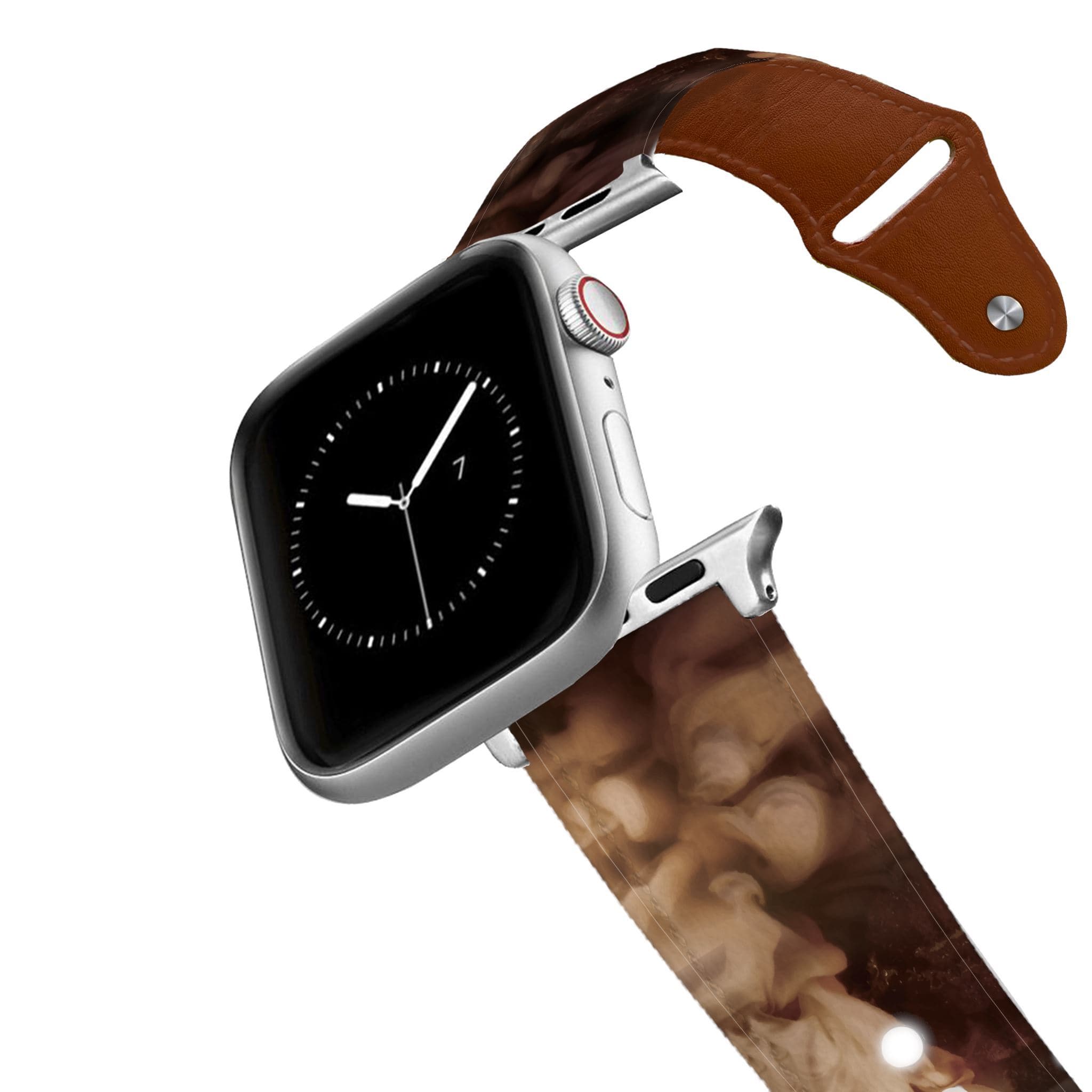 Apple Watch Band, Coffee Leather