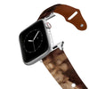 Coffee & Cream Leather Apple Watch Band Apple Watch Band - Leather C4 BELTS