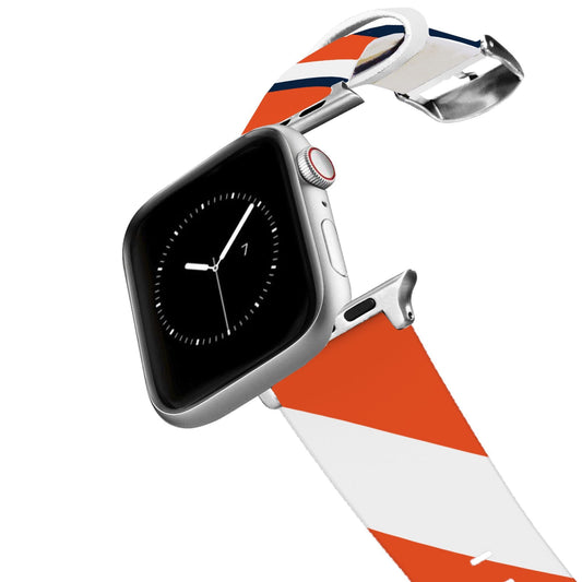 Denver Football Color Block Team Spirit Apple Watch Band Apple Watch Band C4 BELTS