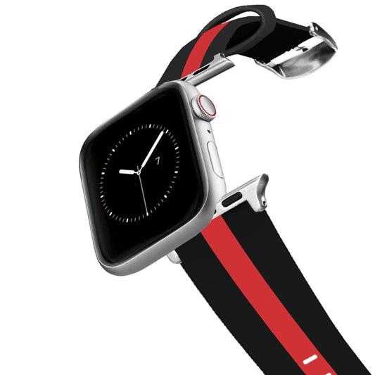 Red Line Firefighter Apple Watch Band Apple Watch Band C4 BELTS