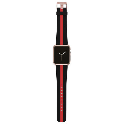 Red Line Firefighter Apple Watch Band Apple Watch Band C4 BELTS