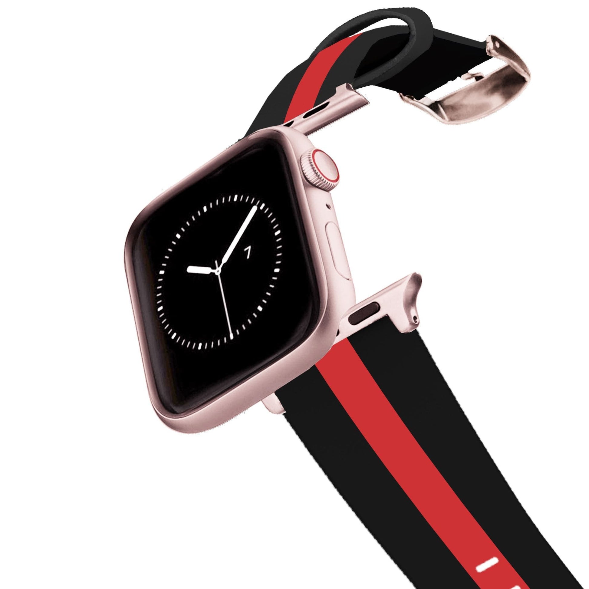 Red Line Firefighter Apple Watch Band Apple Watch Band C4 BELTS
