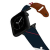 Houston Football Color Block Team Spirit Leather Apple Watch Band Apple Watch Band - Leather C4 BELTS