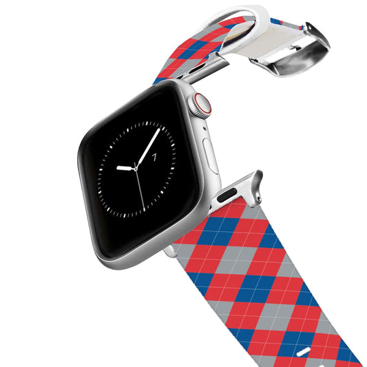 LA Dodgers Argyle Team Spirit Apple Watch Band Apple Watch Band C4 BELTS