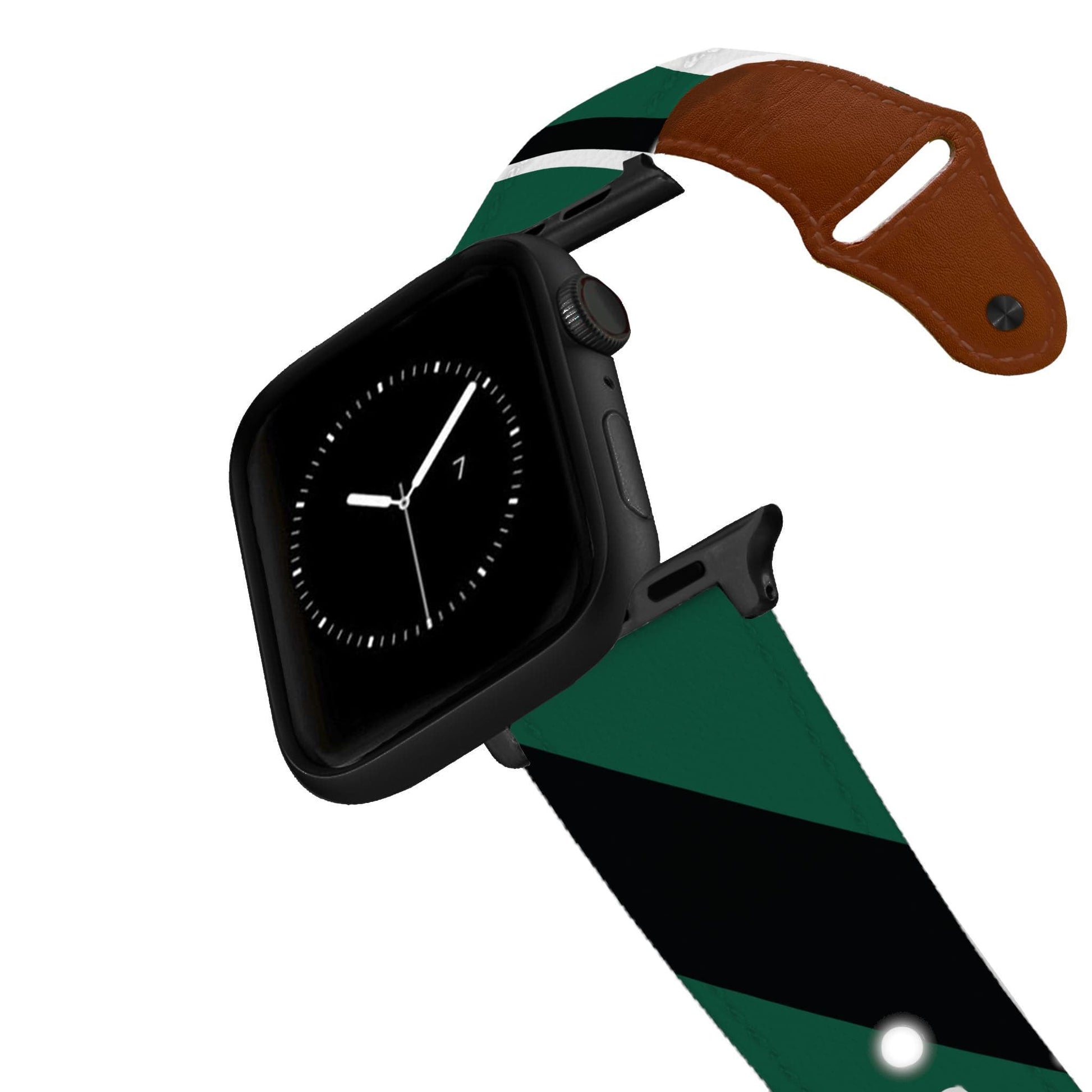 New York Football Color Block Team Spirit Leather Apple Watch Band Apple Watch Band - Leather C4 BELTS