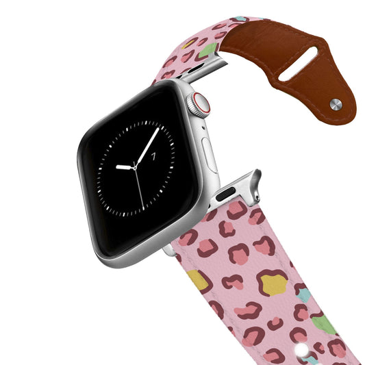 Pink Panther Leather Apple Watch Band Apple Watch Band - Leather C4 BELTS
