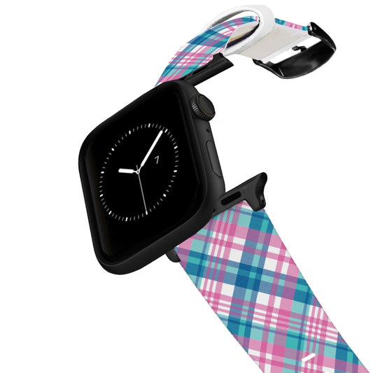 Pink Plaid Apple Watch Band Apple Watch Band C4 BELTS