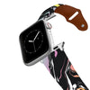 Paint Spill Leather Apple Watch Band Apple Watch Band - Leather C4 BELTS