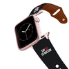 Say No To Racism Leather Apple Watch Band Apple Watch Band - Leather C4 BELTS
