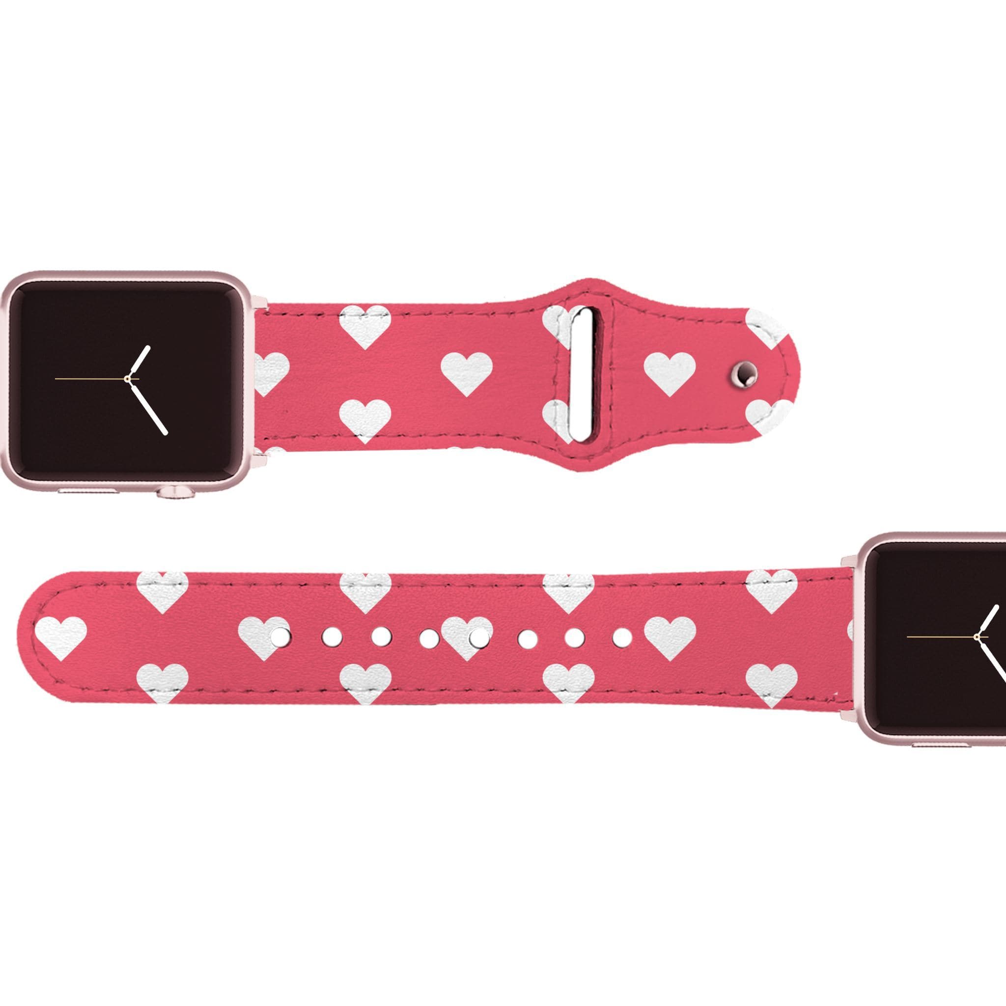 Sweethearts Leather Apple Watch Band Apple Watch Band - Leather C4 BELTS