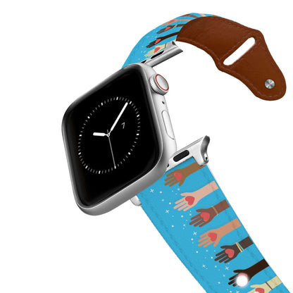 United We Stand Leather Apple Watch Band Apple Watch Band - Leather C4 BELTS