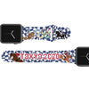 Load image into Gallery viewer, Olympic Blue Leather Apple Watch Band Apple Watch Band - Leather C4 BELTS