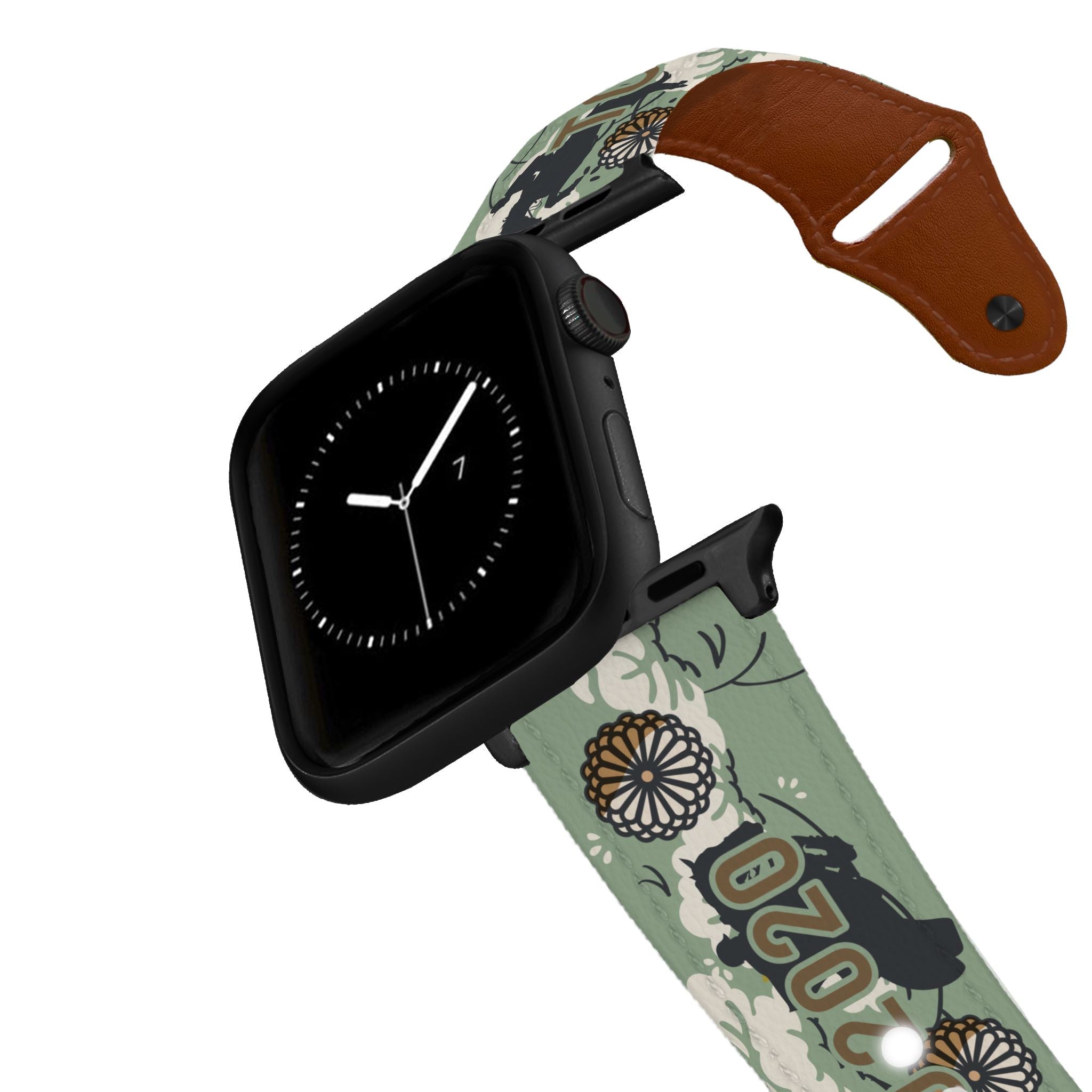 Tokyo Dreams Leather Apple Watch Band Apple Watch Band - Leather C4 BELTS