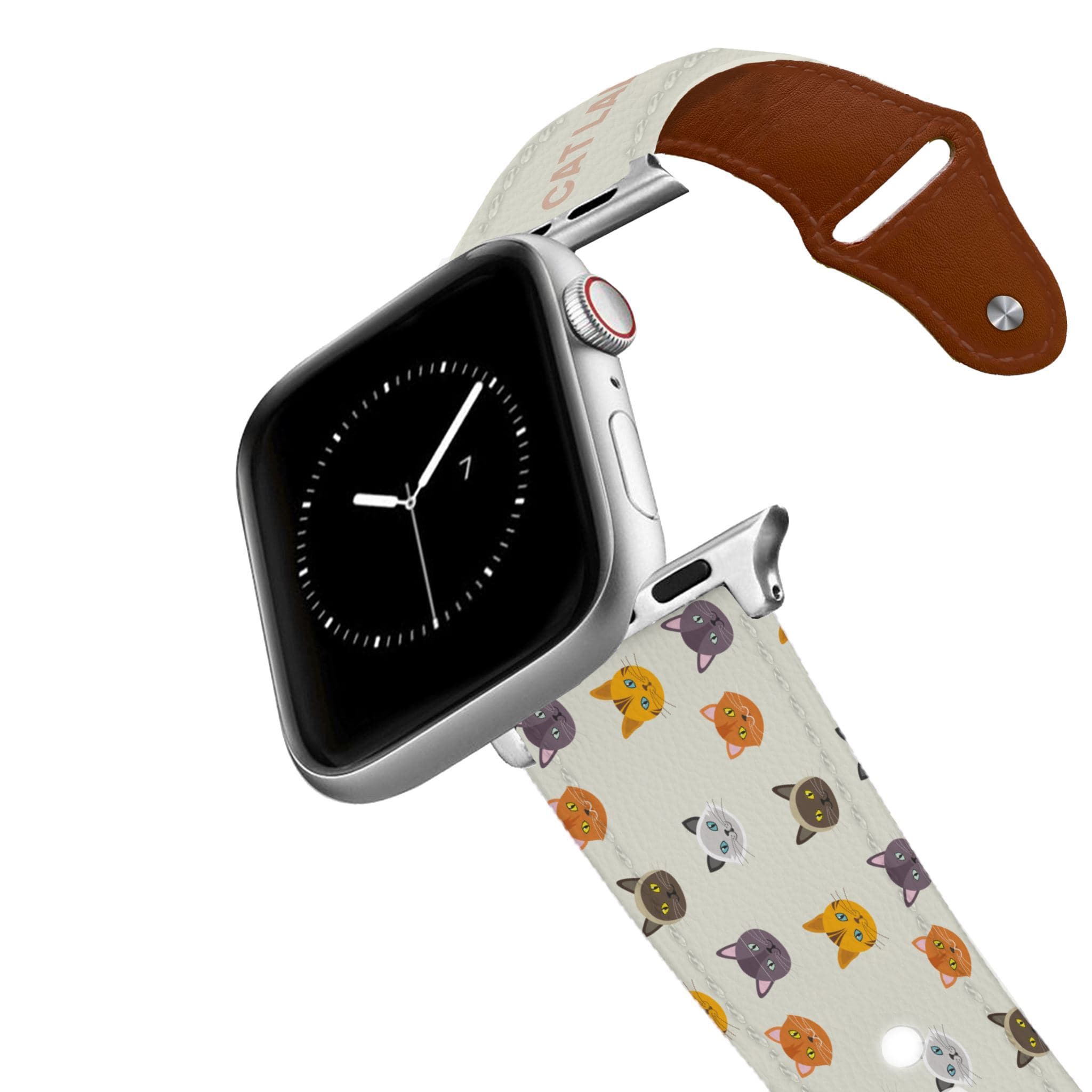 Cat Lady Leather Apple Watch Band Apple Watch Band - Leather C4 BELTS