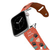 Cat Mom Leather Apple Watch Band Apple Watch Band - Leather C4 BELTS