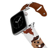 Dachshund Leather Apple Watch Band Apple Watch Band - Leather C4 BELTS