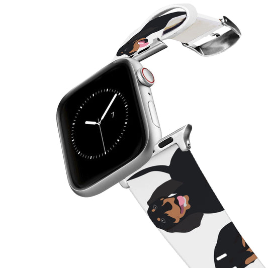 Black and Tan Coonhound Apple Watch Band Apple Watch Band C4 BELTS