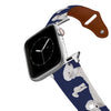Bedlington Terrier Leather Apple Watch Band Apple Watch Band - Leather C4 BELTS