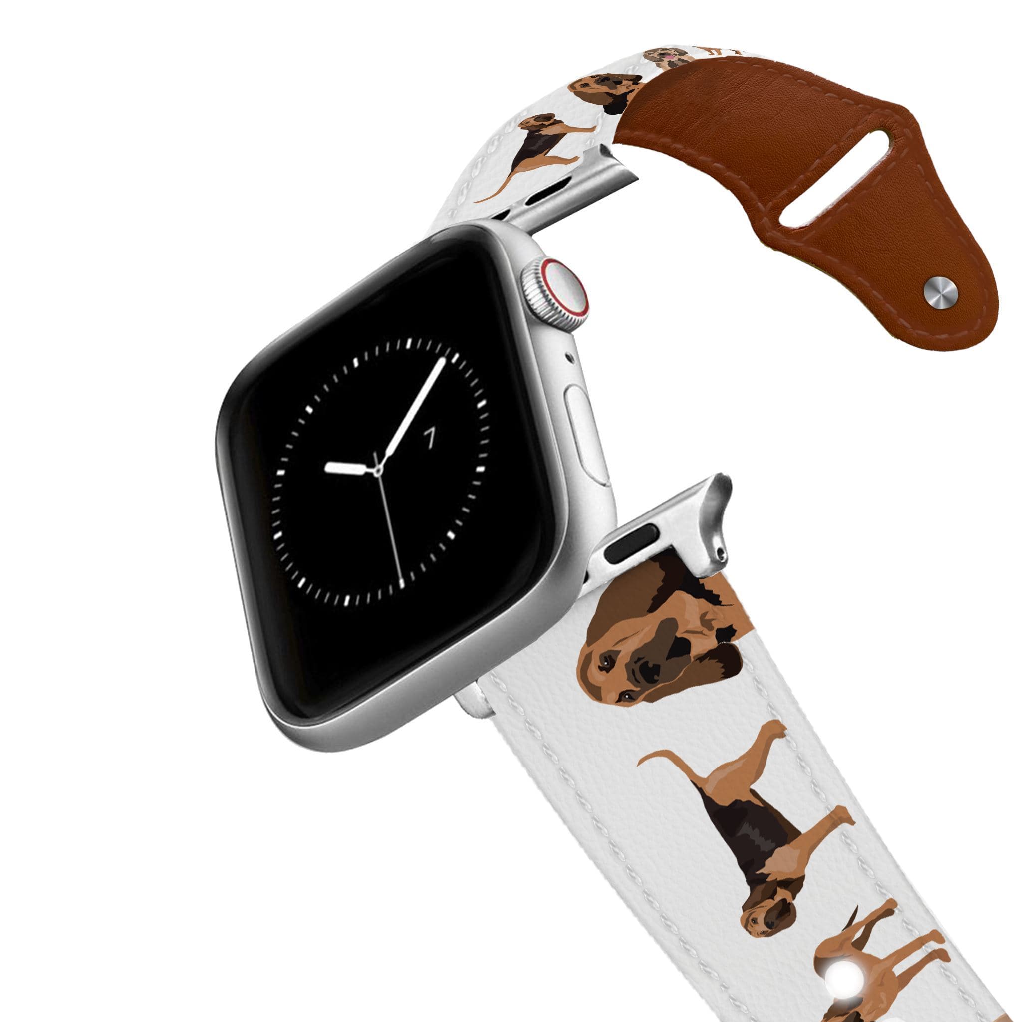 Bloodhound Leather Apple Watch Band Apple Watch Band - Leather C4 BELTS