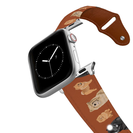 Chow Chow Leather Apple Watch Band Apple Watch Band - Leather C4 BELTS