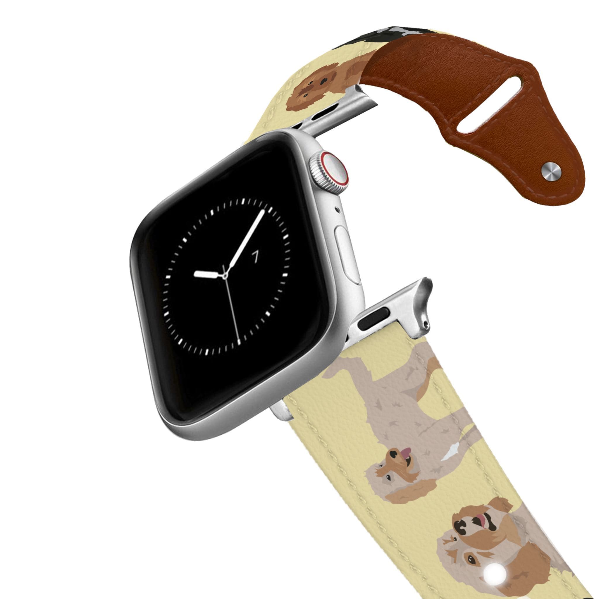 Cockapoo Leather Apple Watch Band Apple Watch Band - Leather C4 BELTS