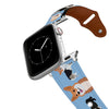 Pembroke Corgi Leather Apple Watch Band Apple Watch Band - Leather C4 BELTS