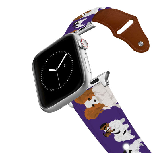 Papillion Leather Apple Watch Band Apple Watch Band - Leather C4 BELTS