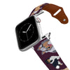 Rough Collie Leather Apple Watch Band Apple Watch Band - Leather C4 BELTS