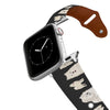 Samoyed Leather Apple Watch Band Apple Watch Band - Leather C4 BELTS