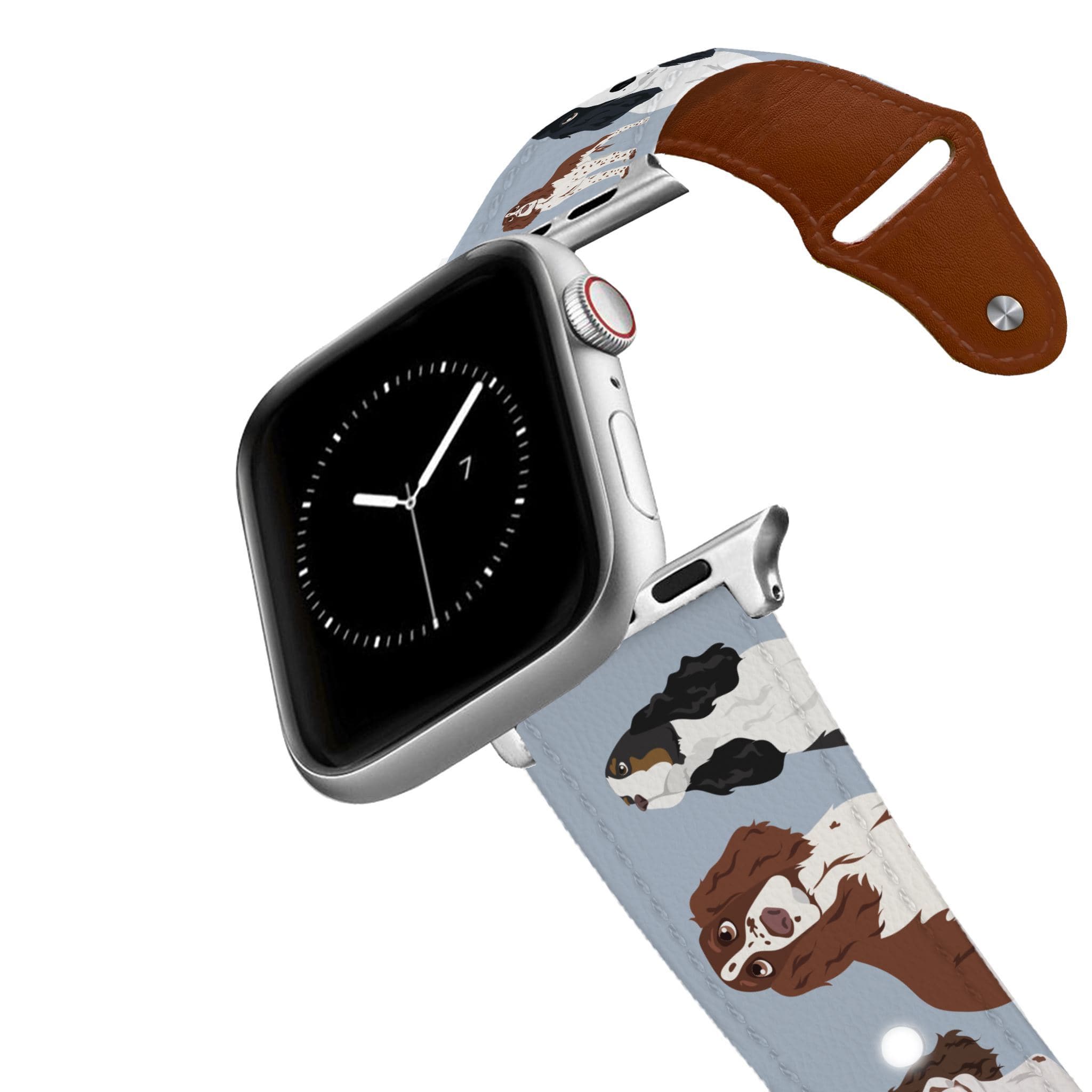 Springer Spaniel Leather Apple Watch Band Apple Watch Band - Leather C4 BELTS