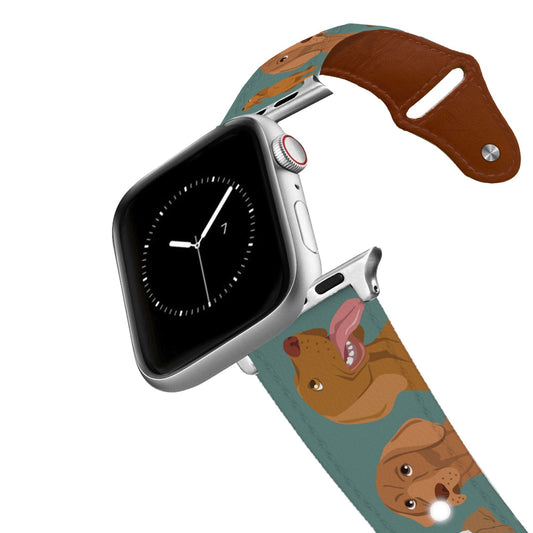 Vizsla Leather Apple Watch Band Apple Watch Band - Leather C4 BELTS