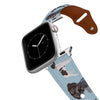 German Wirehaired Pointer Leather Apple Watch Band Apple Watch Band - Leather C4 BELTS