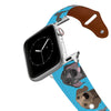 Weimaraner Leather Apple Watch Band Apple Watch Band - Leather C4 BELTS