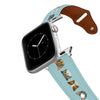 Kitty Faces Leather Apple Watch Band Apple Watch Band - Leather C4 BELTS