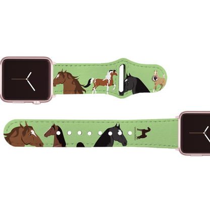 Saddlebred Leather Apple Watch Band