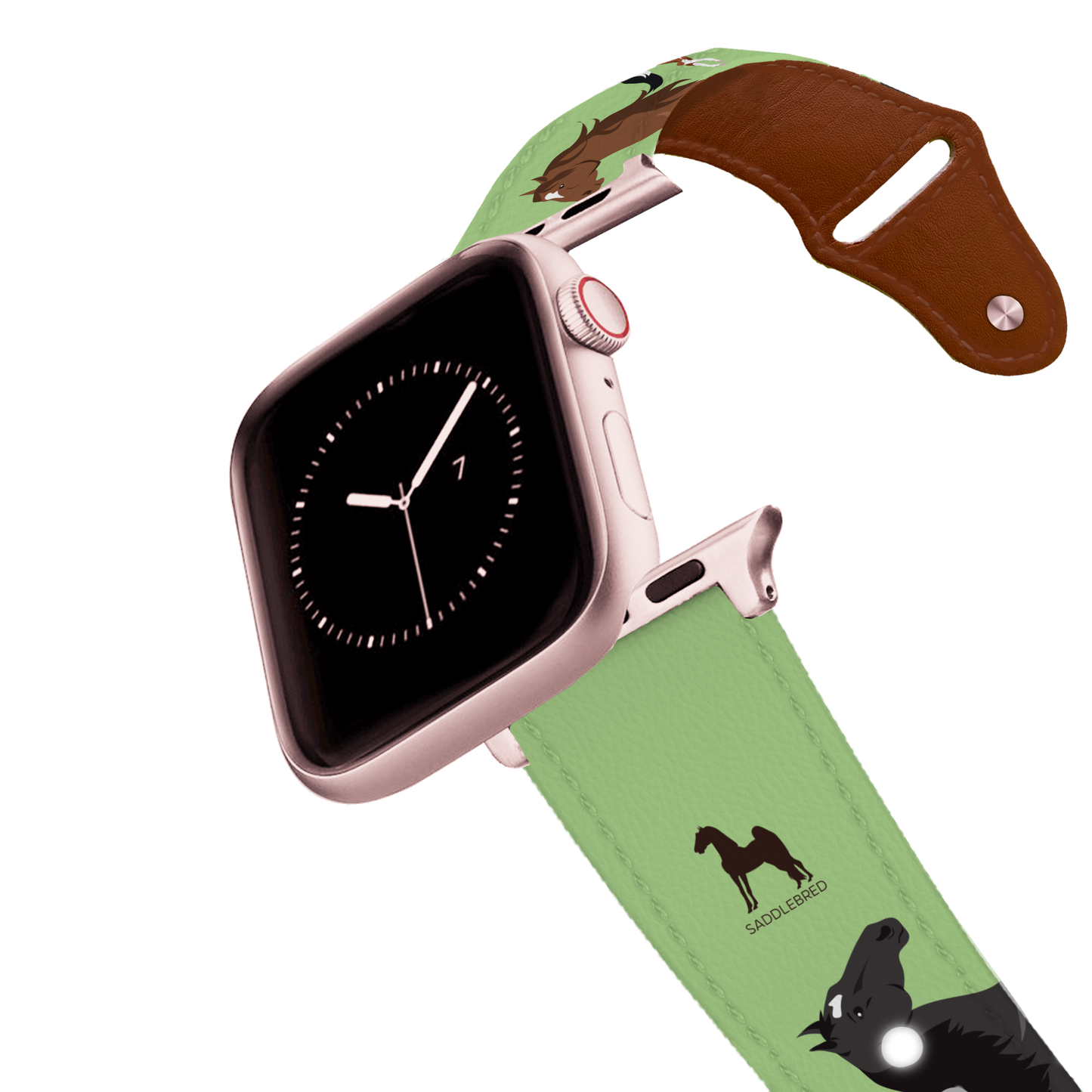 Saddlebred Leather Apple Watch Band