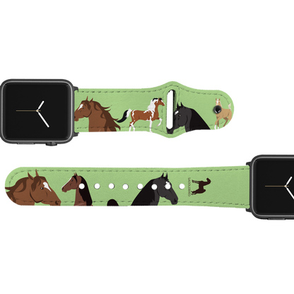 Saddlebred Leather Apple Watch Band