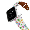 Charmed Leather Apple Watch Band Apple Watch Band - Leather C4 BELTS