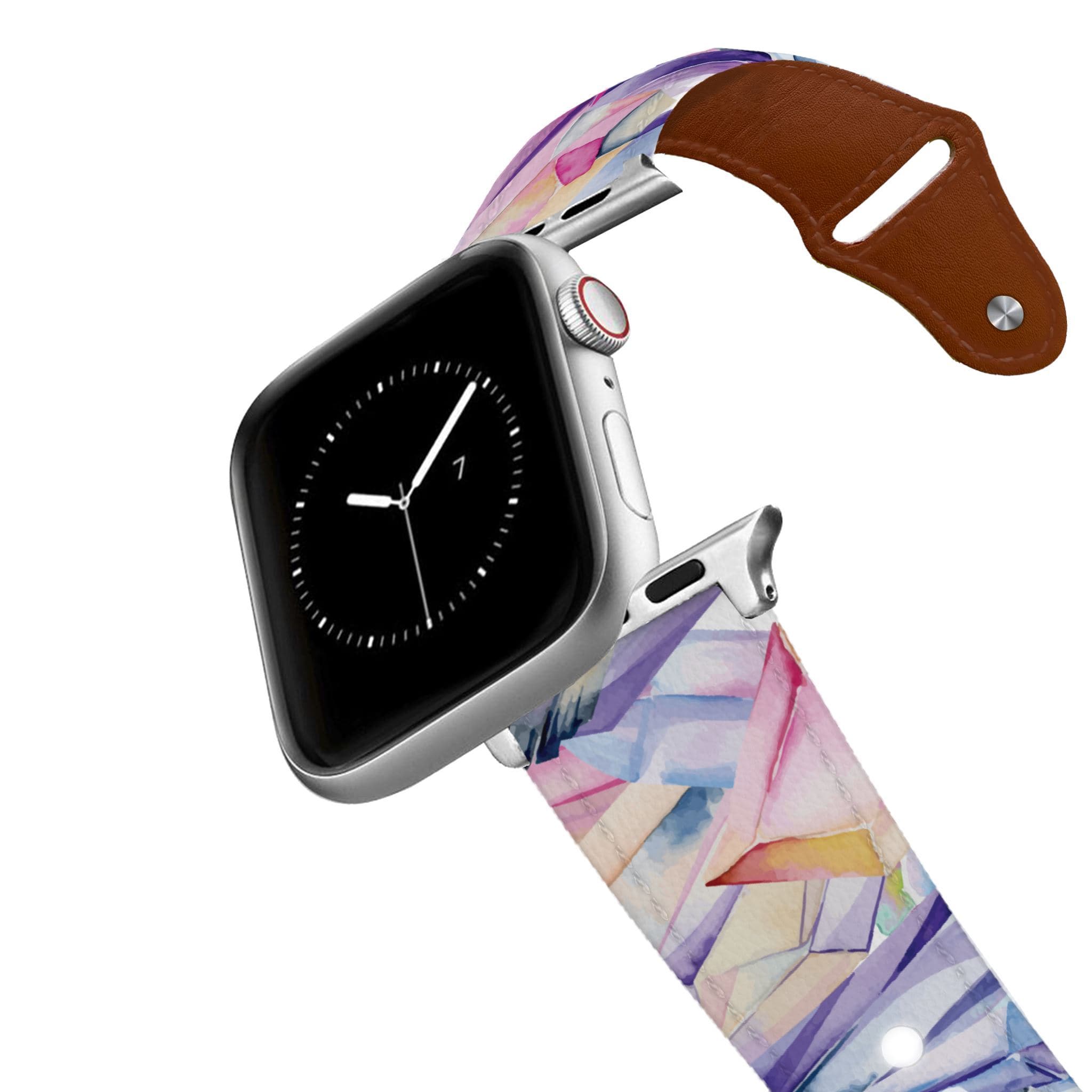 Crystalized Leather Apple Watch Band Apple Watch Band - Leather C4 BELTS