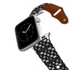 Medicine Black Leather Apple Watch Band Apple Watch Band - Leather C4 BELTS