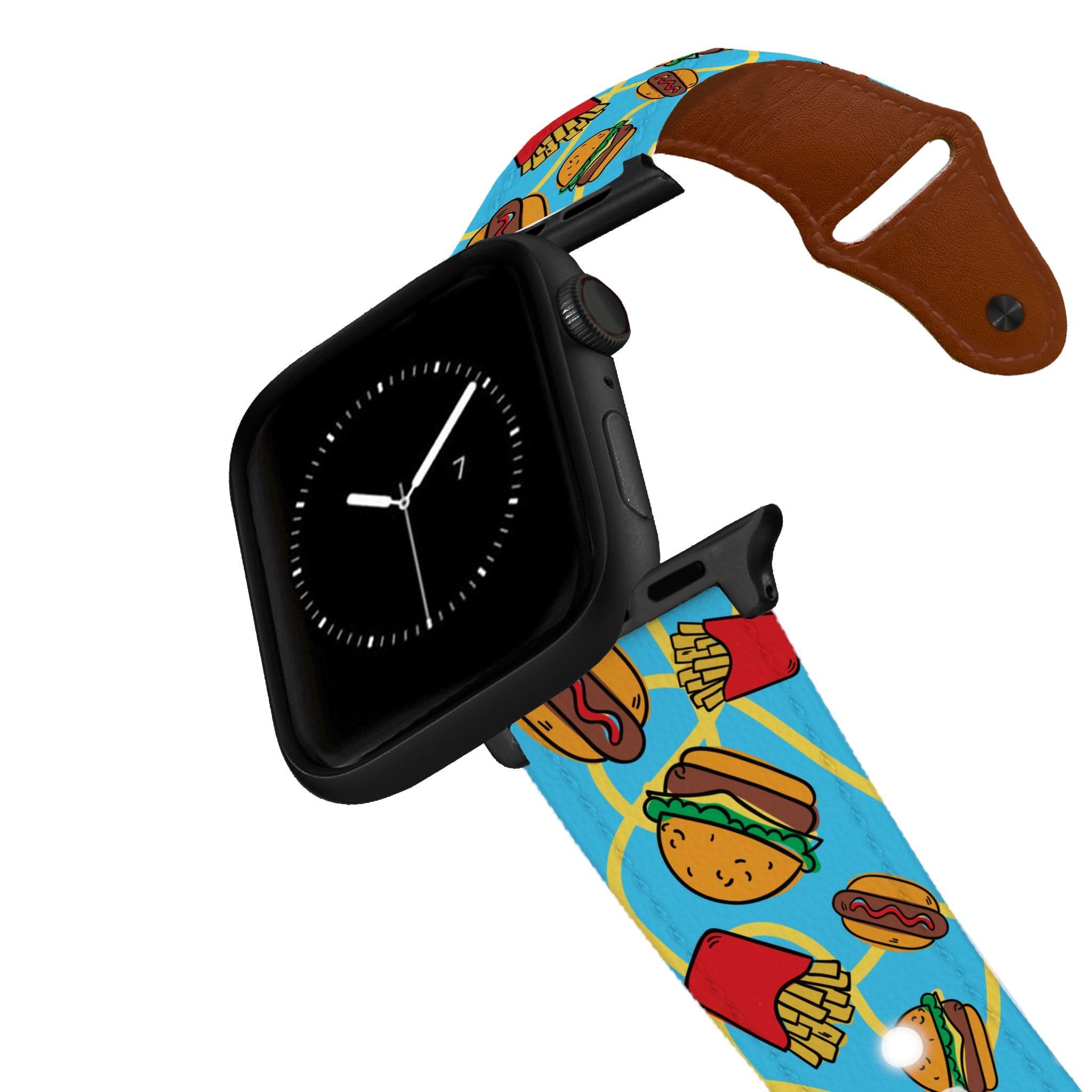 Order Up Leather Apple Watch Band Apple Watch Band - Leather C4 BELTS