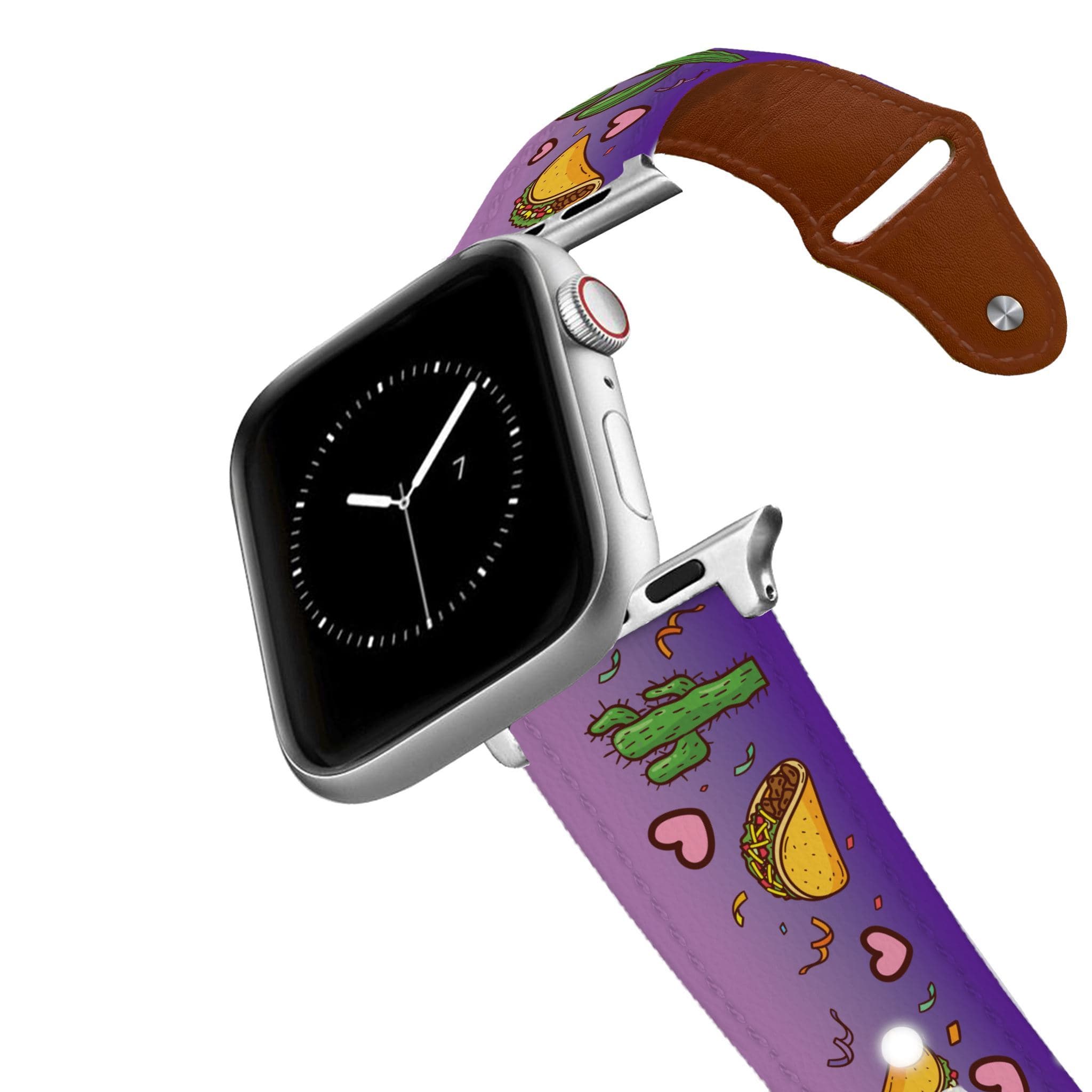 Taco Tuesday Leather Apple Watch Band Apple Watch Band - Leather C4 BELTS