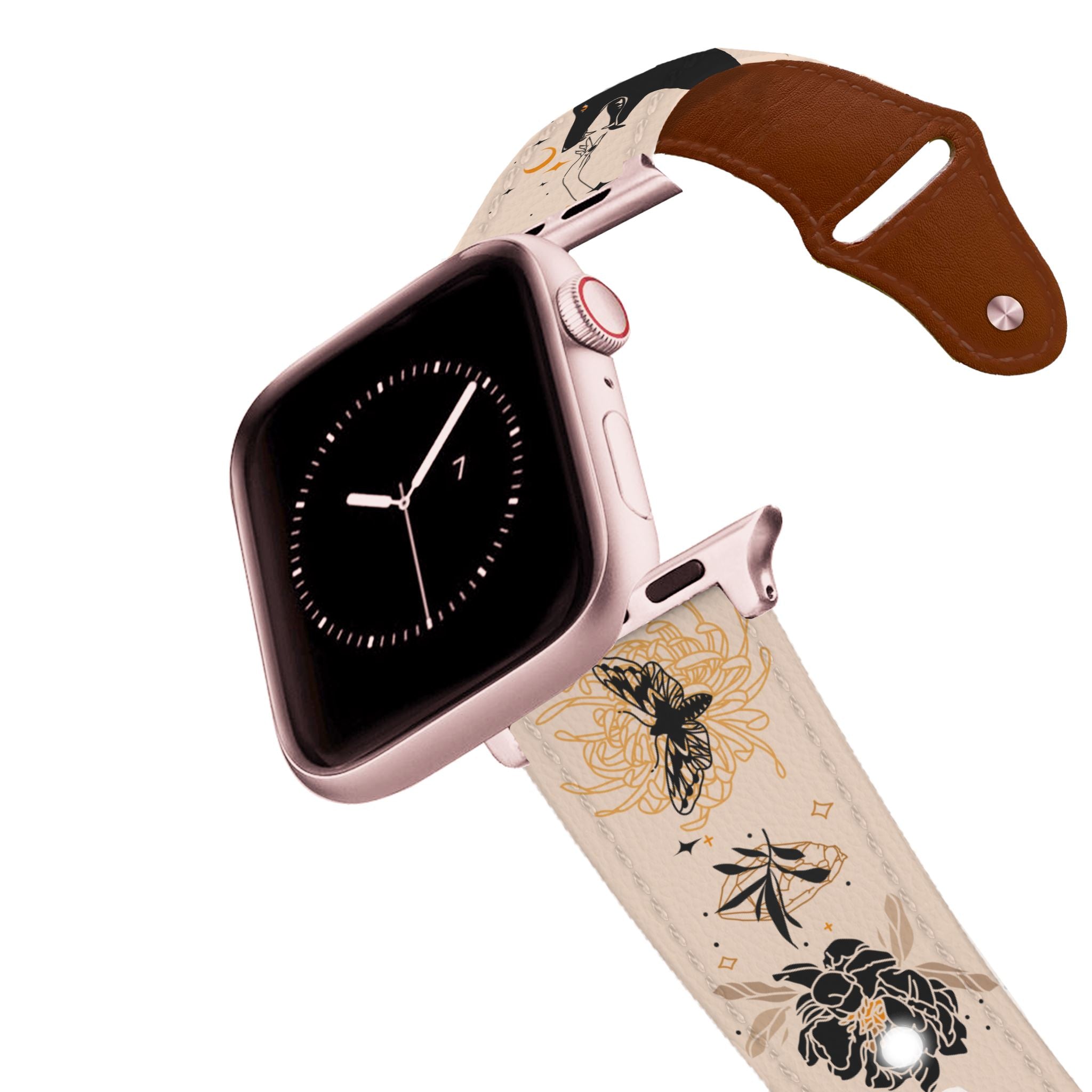 Wolf Child Leather Apple Watch Band Apple Watch Band - Leather C4 BELTS