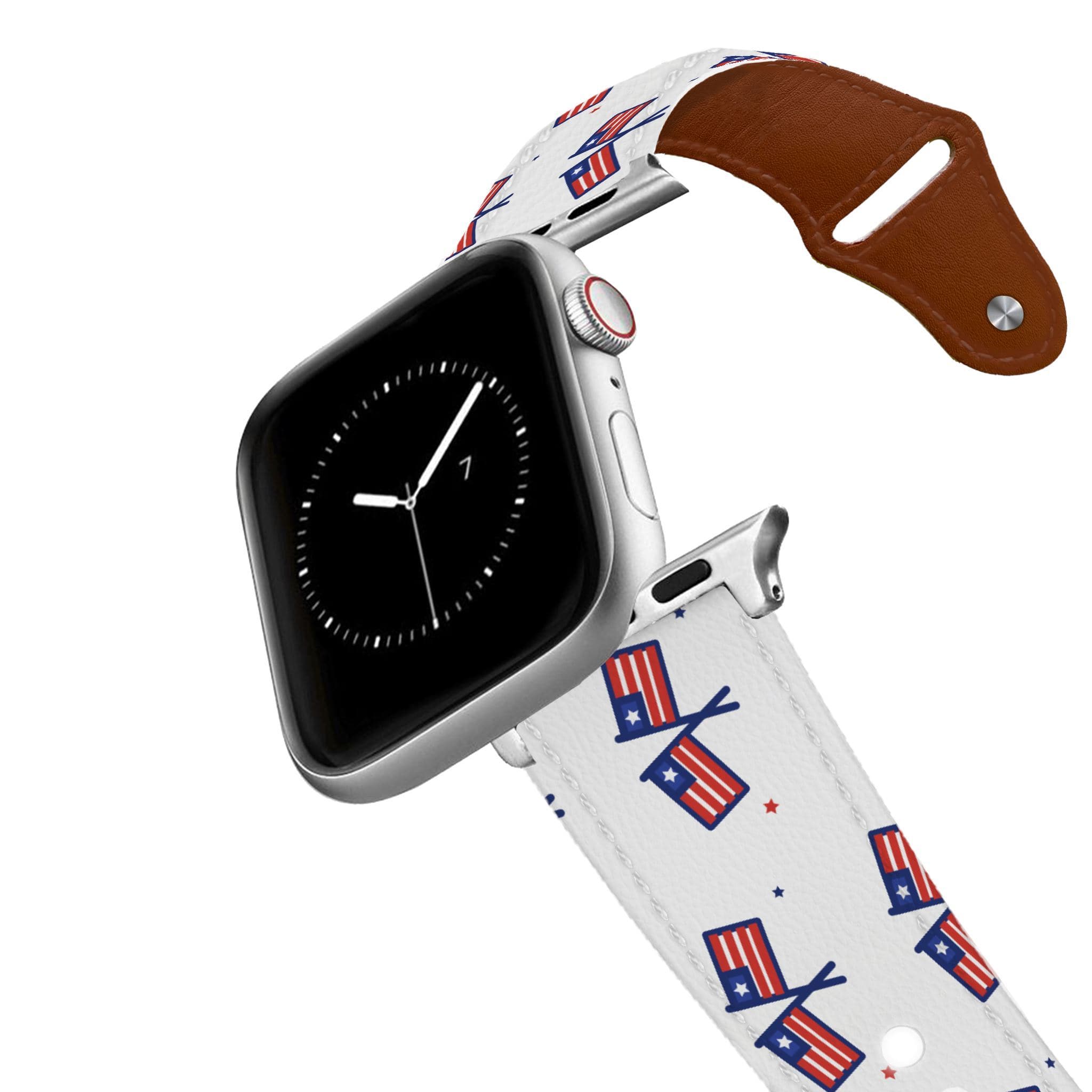 Independence Leather Apple Watch Band Apple Watch Band - Leather C4 BELTS
