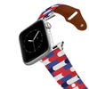 Load image into Gallery viewer, USA Arches Leather Apple Watch Band Apple Watch Band - Leather C4 BELTS