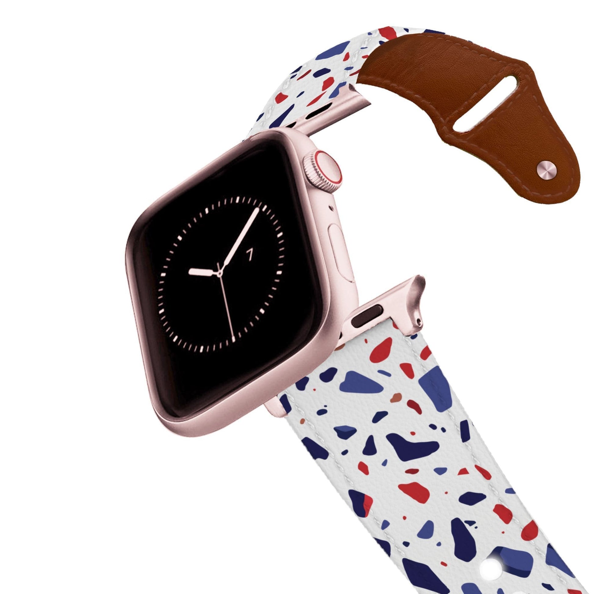 USA Speckles Leather Apple Watch Band Apple Watch Band - Leather C4 BELTS